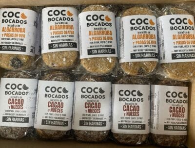 Coco Bocados - cacao / algarroba - SIN HARINA